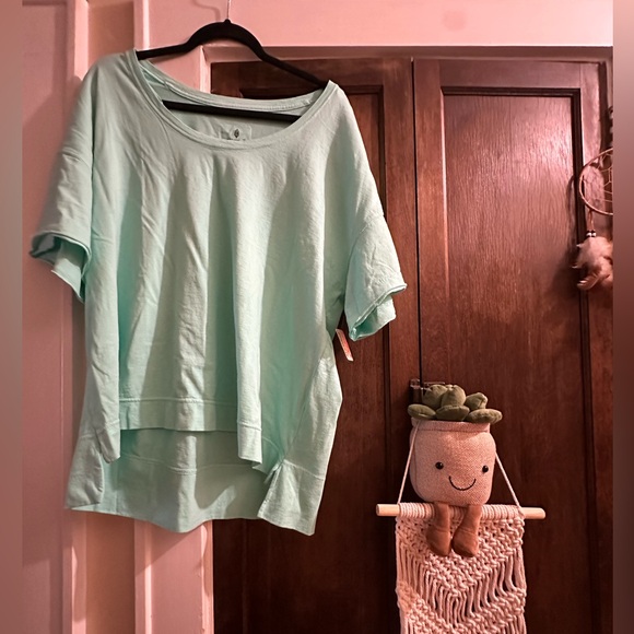 Free People Tops - COPY - NWT Free people movement size M-Mantra tee in tropical aqua